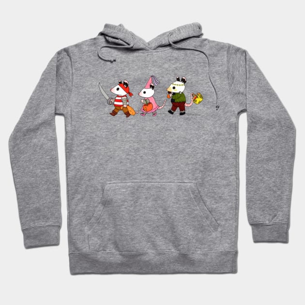 Trick or Treaters Hoodie by Possum Mood